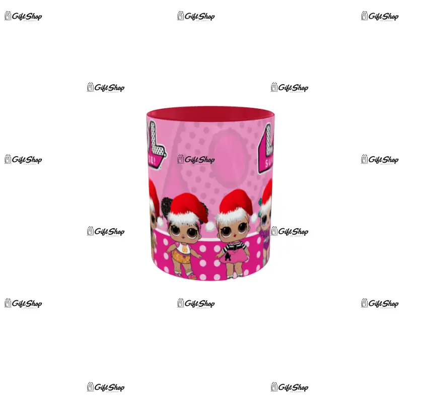 Lol surprise christmas, cana ceramica, 330ml, model cgs1763